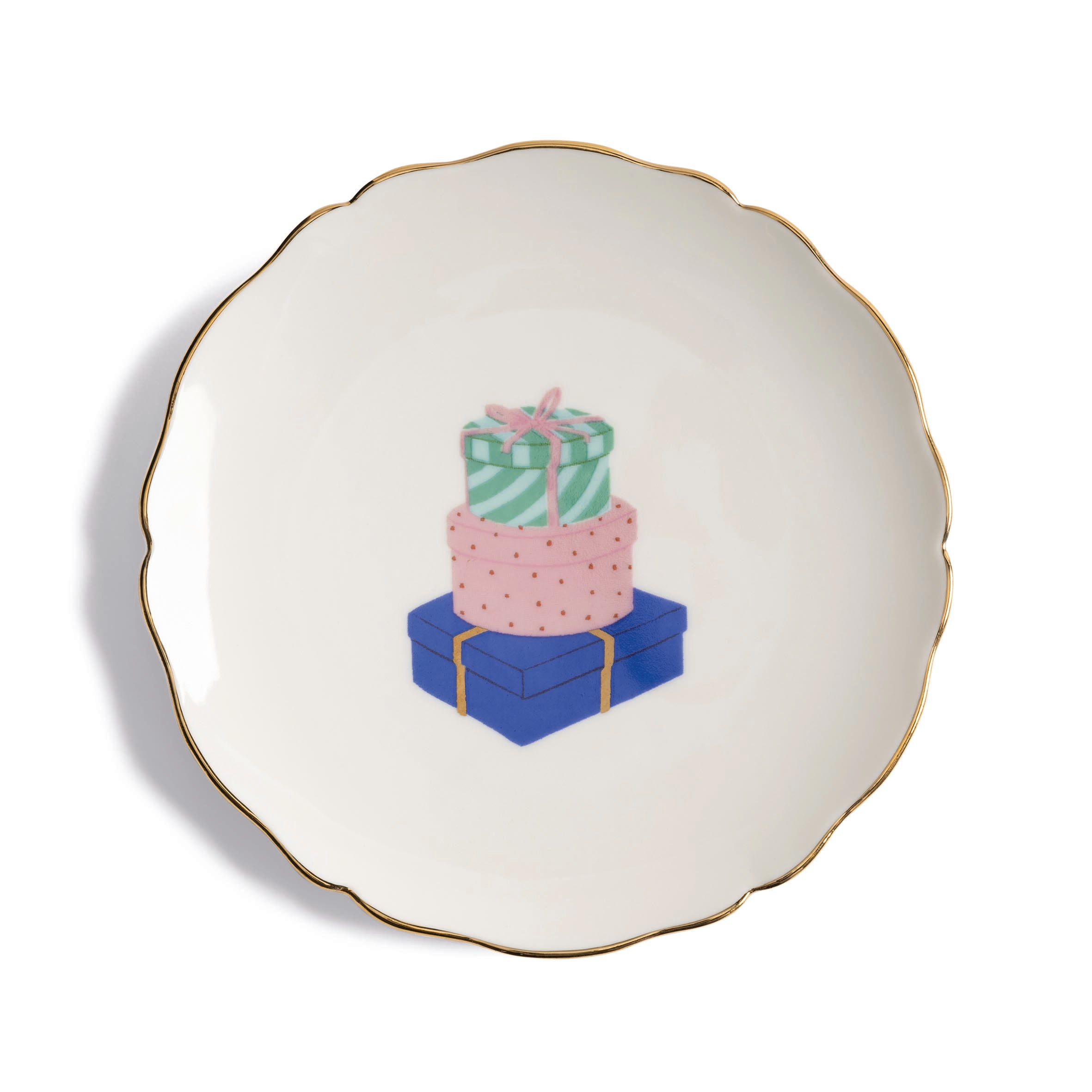 Feast tallerken, Ø13 cm. - 6 stk.